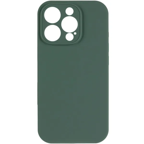 Чехол Silk Full Camera Protective (AA) NO LOGO для Apple iPhone 15 Pro (6.1") — Зеленый — фото 2 Чехол Silk Full Camera Protective (AA) NO LOGO для Apple iPhone 15 Pro (6.1") — Зеленый — фото 2