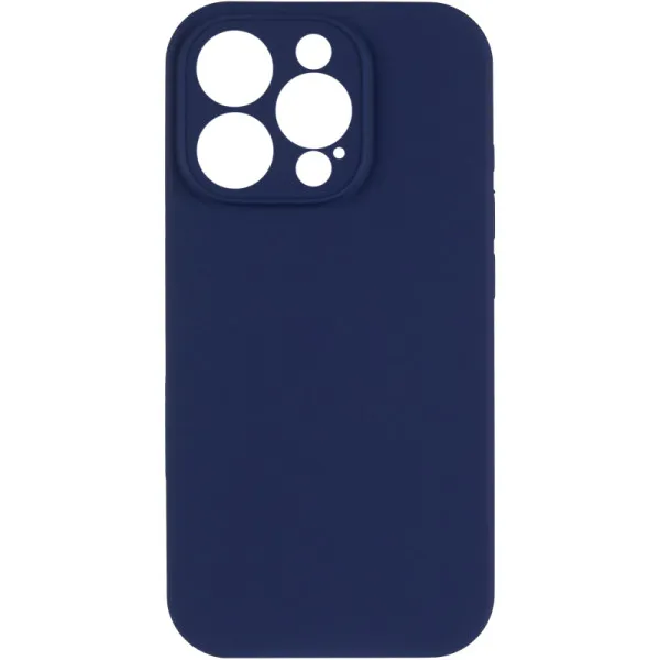 Чехол Silk Full Camera Protective (AA) NO LOGO для Apple iPhone 15 Pro (6.1") — Синий — фото 2