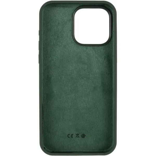 Чехол Silk Full Protective (AA) NO LOGO для Apple iPhone 15 Pro (6.1") — Зеленый — фото 3 Чехол Silk Full Protective (AA) NO LOGO для Apple iPhone 15 Pro (6.1") — Зеленый — фото 3