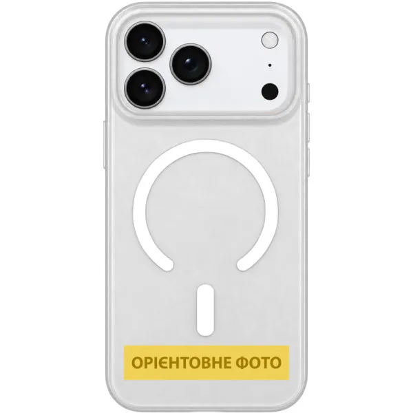 Чохол PC Matte Color with Magnetic Fit для Apple iPhone 15 Pro (6.1") — Білий — фото 1 Чохол PC Matte Color with Magnetic Fit для Apple iPhone 15 Pro (6.1") — Білий — фото 1