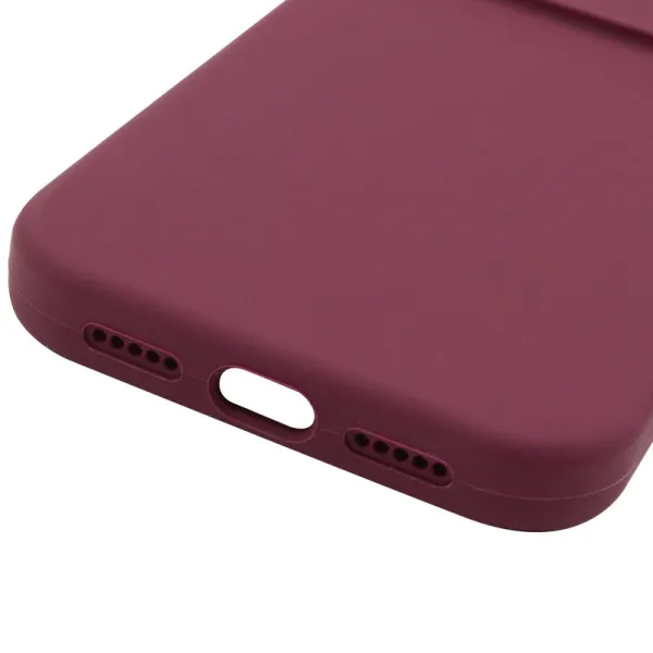 Чохол Silk Full Camera Protective (AA) NO LOGO для Apple iPhone 15 Pro (6.1") — Бордовий — фото 4 Чохол Silk Full Camera Protective (AA) NO LOGO для Apple iPhone 15 Pro (6.1") — Бордовий — фото 4