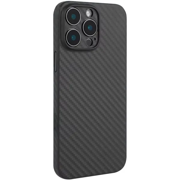 Чохол Getman Carbon Ultra Slim для Apple iPhone 15 Pro (6.1") — Чорний — фото 1 Чохол Getman Carbon Ultra Slim для Apple iPhone 15 Pro (6.1") — Чорний — фото 1