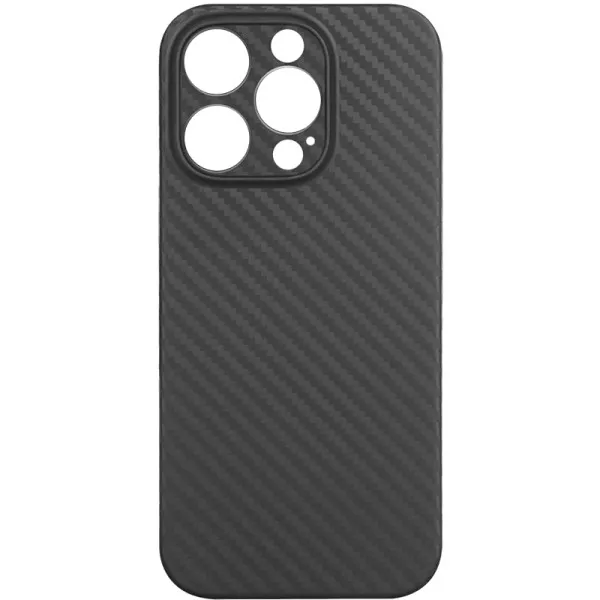 Чохол Getman Carbon Ultra Slim для Apple iPhone 15 Pro (6.1") — Чорний — фото 2 Чохол Getman Carbon Ultra Slim для Apple iPhone 15 Pro (6.1") — Чорний — фото 2