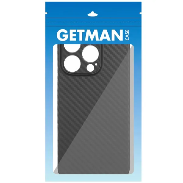 Чохол Getman Carbon Ultra Slim для Apple iPhone 15 Pro (6.1") — Чорний — фото 3 Чохол Getman Carbon Ultra Slim для Apple iPhone 15 Pro (6.1") — Чорний — фото 3