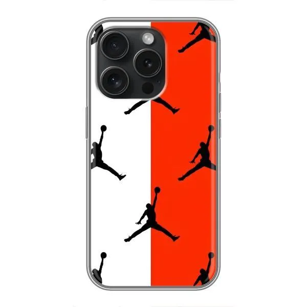 Чехол с принтом «Лого Джордан» для iPhone 15 Pro
