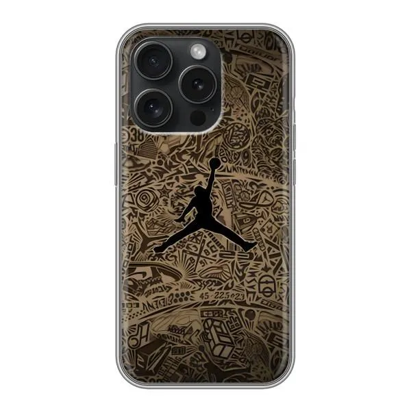 Чехол с принтом «Logo Jordan» для iPhone 15 Pro