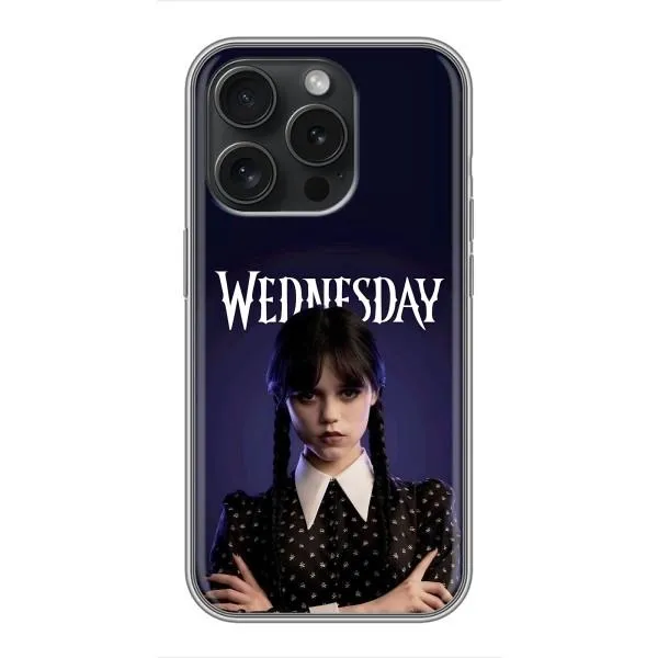 Чехол с принтом «Wednesday» для iPhone 15 Pro Чехол с принтом «Wednesday» для iPhone 15 Pro