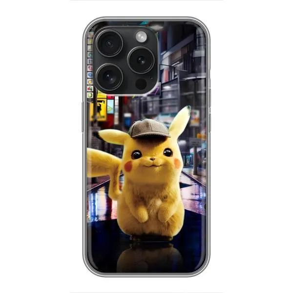 Чехол с принтом «Пикачу покемон» для iPhone 15 Pro