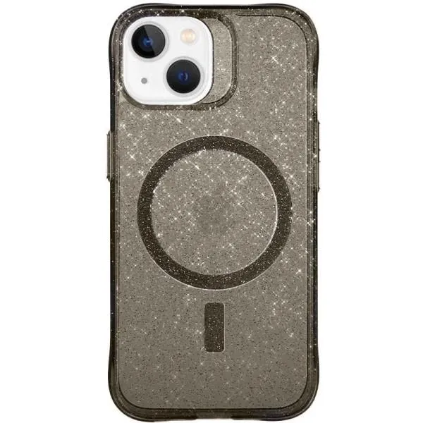 Чохол TPU Radiance with Magnetic Fit для Apple iPhone 15 (6.1") — Чорний — фото 1