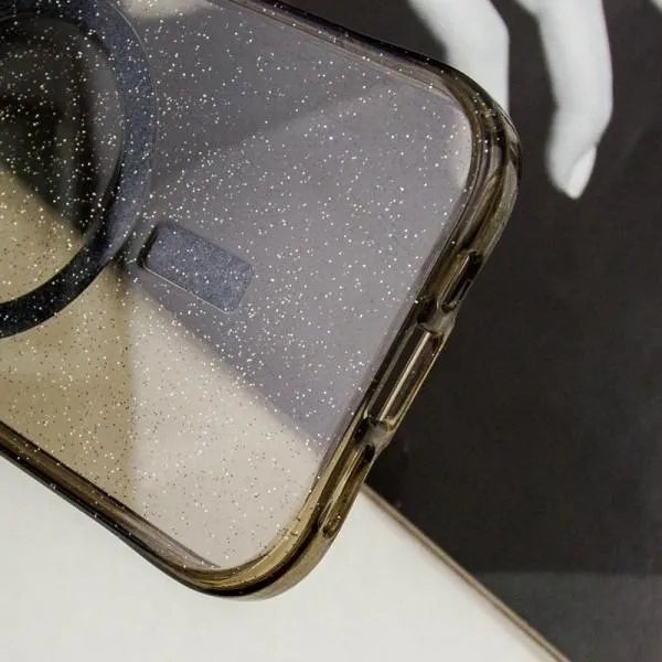 Чохол TPU Radiance with Magnetic Fit для Apple iPhone 15 (6.1") — Чорний — фото 5
