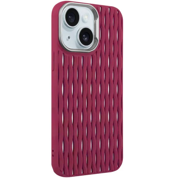 Чехол TPU Ribbio для Apple iPhone 15 (6.1") — Красный — фото 1