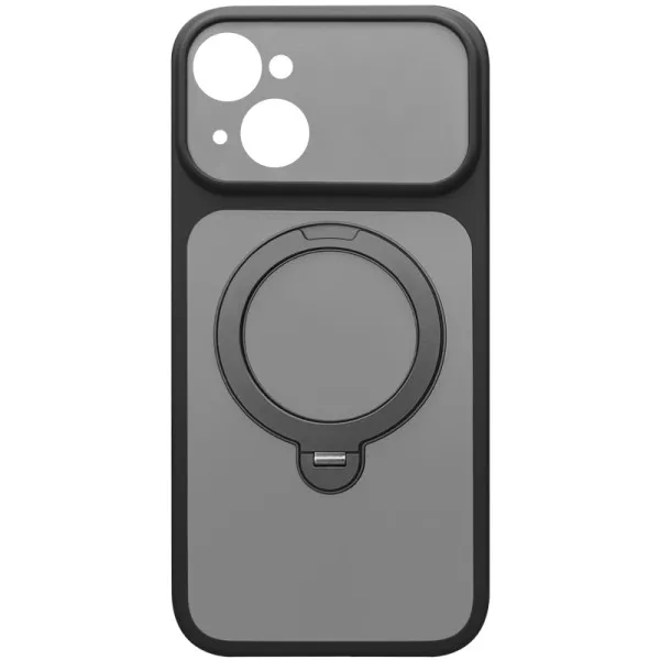 Чохол Ummi Full Camera with Magnetic Fit HQ Ring для Apple iPhone 15 (6.1") — Чорний — фото 4