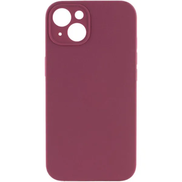 Чехол Silk Full Camera Protective (AA) NO LOGO для Apple iPhone 15 (6.1") — Бордовый — фото 1 Чехол Silk Full Camera Protective (AA) NO LOGO для Apple iPhone 15 (6.1") — Бордовый — фото 1