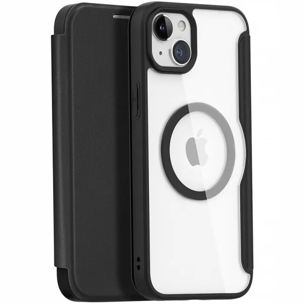 Чохол-книжка Dux Ducis Skin X Pro with Magnetic Fit для Apple iPhone 15 (6.1") — Чорний — фото 1 Чохол-книжка Dux Ducis Skin X Pro with Magnetic Fit для Apple iPhone 15 (6.1") — Чорний — фото 1