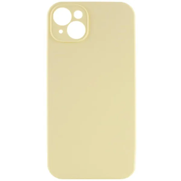 Чехол Silk Full Camera Protective (AA) NO LOGO для Apple iPhone 15 (6.1") — Желтый — фото 1 Чехол Silk Full Camera Protective (AA) NO LOGO для Apple iPhone 15 (6.1") — Желтый — фото 1