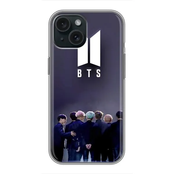 Чехол с принтом «Группа BTS» для iPhone 15 Чехол с принтом «Группа BTS» для iPhone 15