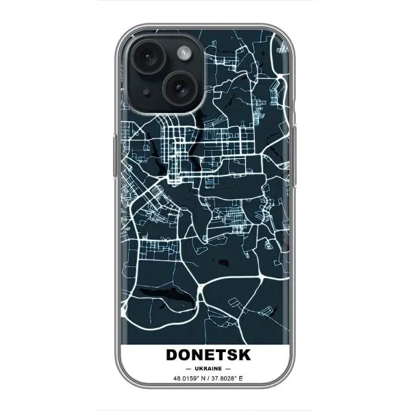 Чехол с принтом «Донецк» для iPhone 15 Чехол с принтом «Донецк» для iPhone 15
