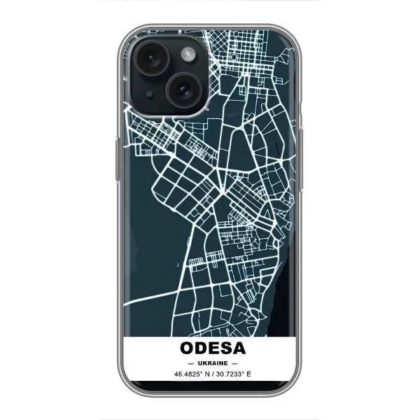 Чехол с принтом «Одесса» для iPhone 15 Чехол с принтом «Одесса» для iPhone 15