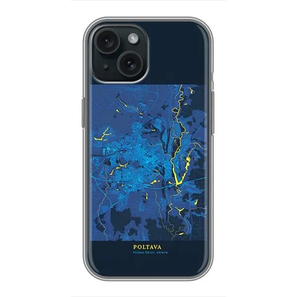 Чехол с принтом «Полтава» для iPhone 15 Чехол с принтом «Полтава» для iPhone 15