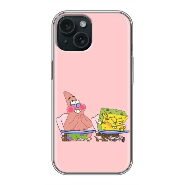 Чехол с принтом «За партой» для iPhone 15