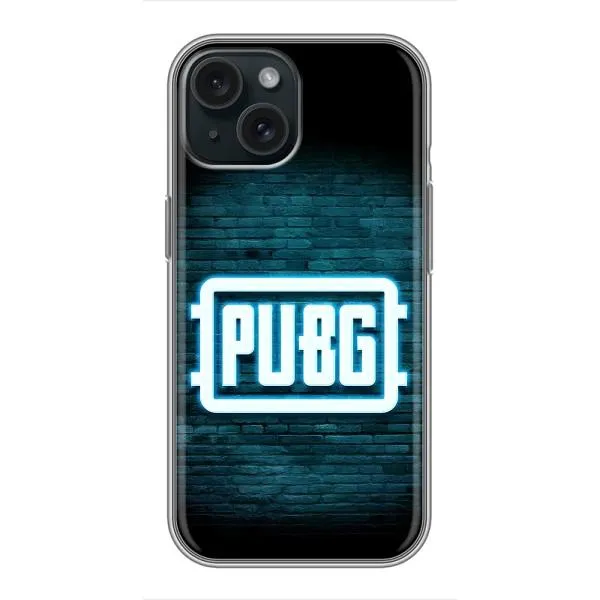 Чехол с принтом «Лого PUBG» для iPhone 15