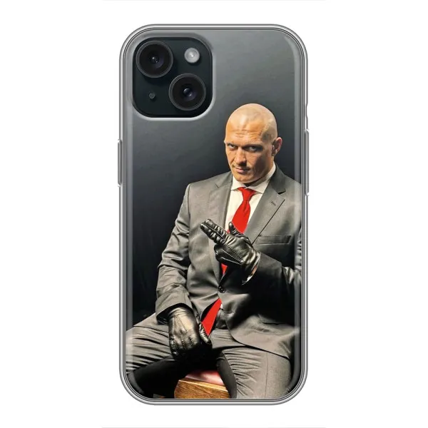 Чехол с принтом «Усик Hitman» для iPhone 15 Чехол с принтом «Усик Hitman» для iPhone 15
