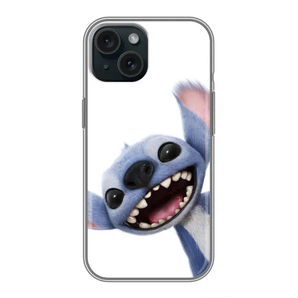 Чехол с принтом «Стич» для iPhone 15