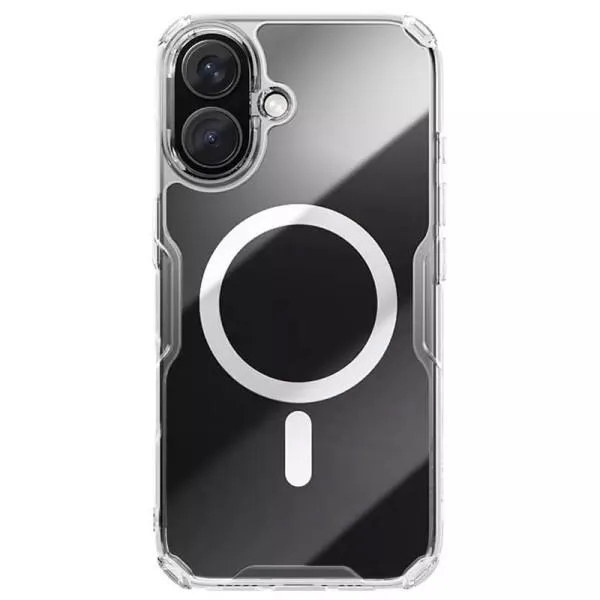 TPU чохол Nillkin Nature Pro Magnetic для Apple iPhone 16 Plus (6.7") — Прозорий — фото 2