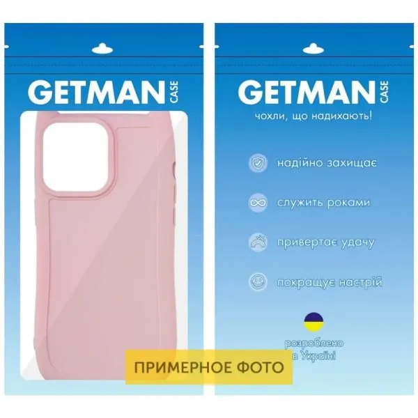 Чохол TPU GETMAN Cat with straps для Apple iPhone 16 Plus (6.7") — Рожевий — фото 5
