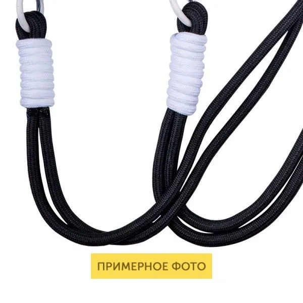 Чохол TPU CrossBody with straps для Apple iPhone 16 Plus (6.7") — Чорний — фото 5