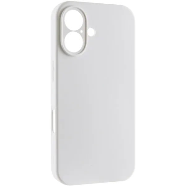 Чохол Silk Full Camera Protective (AA) NO LOGO для Apple iPhone 16 Plus (6.7") — Білий — фото 1