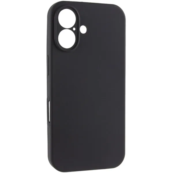 Чохол Silk Full Camera Protective (AA) NO LOGO для Apple iPhone 16 Plus (6.7") — Чорний — фото 1