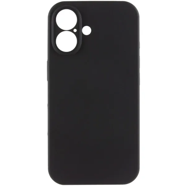 Чохол Silk Full Camera Protective (AA) NO LOGO для Apple iPhone 16 Plus (6.7") — Чорний — фото 2