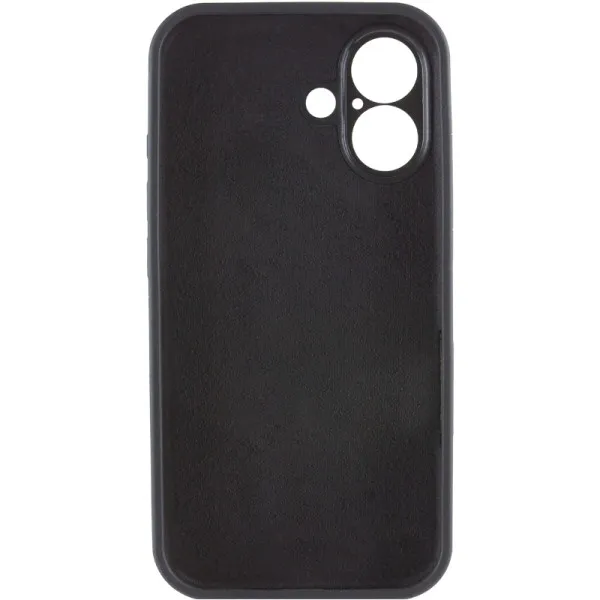 Чохол Silk Full Camera Protective (AA) NO LOGO для Apple iPhone 16 Plus (6.7") — Чорний — фото 3