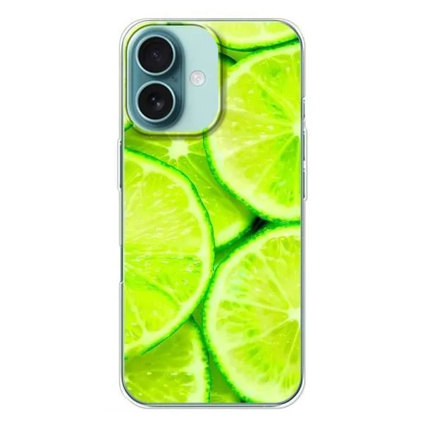 Чехол с принтом «Лайм» для iPhone 16 Plus Чехол с принтом «Лайм» для iPhone 16 Plus