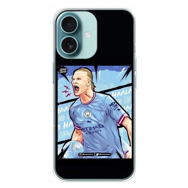 Чехол с принтом «гол Эрлинг Холланд» для iPhone 16 Plus