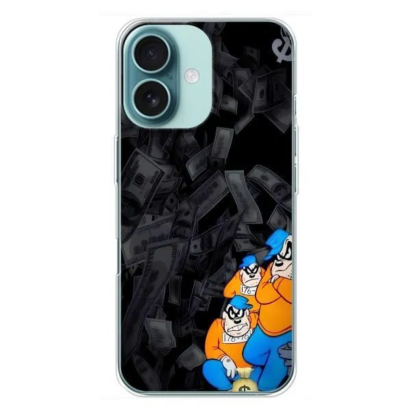 Чехол с принтом «Воры» для iPhone 16 Plus Чехол с принтом «Воры» для iPhone 16 Plus
