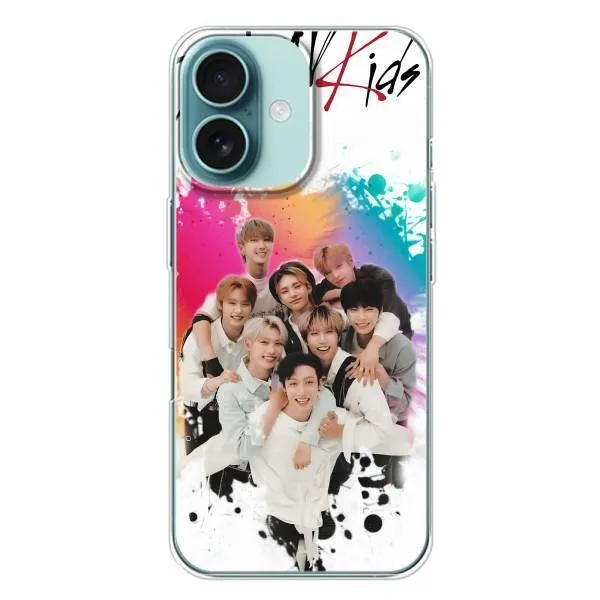Чехол с принтом «Stray Kids» для iPhone 16 Plus