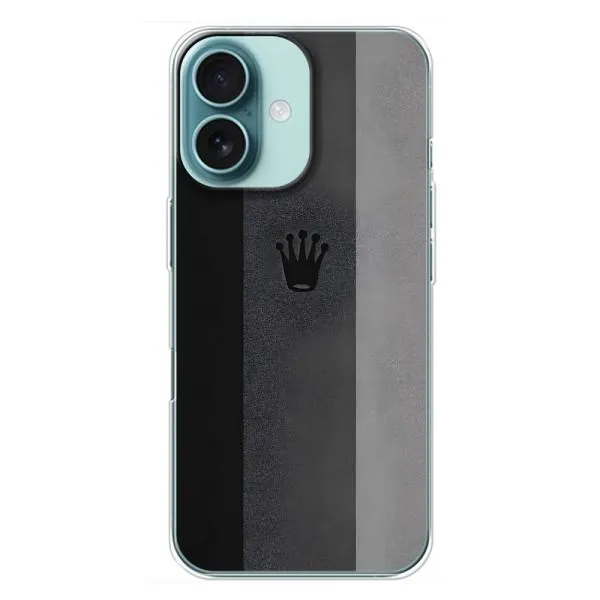 Чехол с принтом «Коронка» для iPhone 16 Plus
