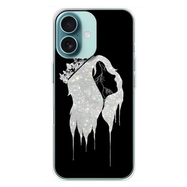 Чехол с принтом «Принцесса» для iPhone 16 Plus