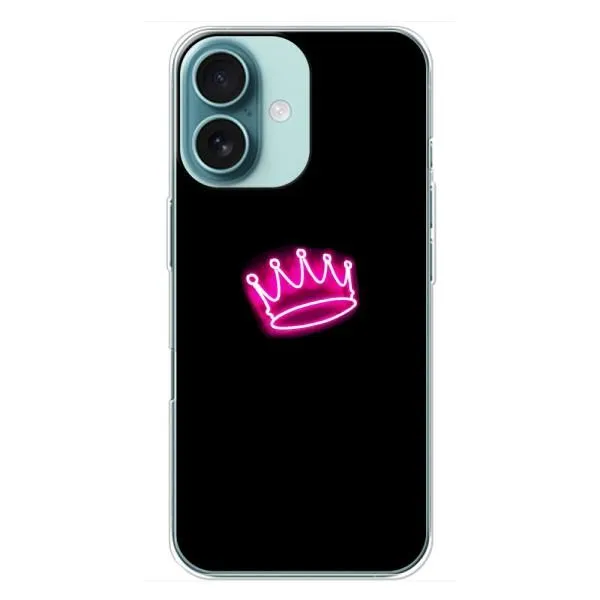 Чехол с принтом «Яркая корона» для iPhone 16 Plus