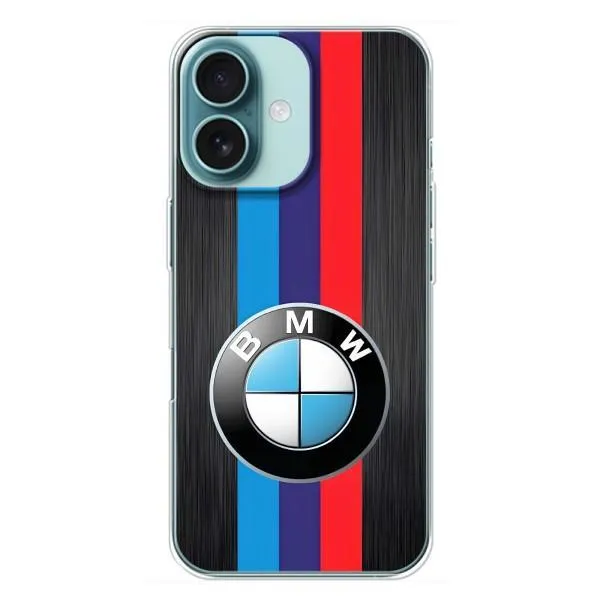 Чехол с принтом «Лого BMW» для iPhone 16 Plus