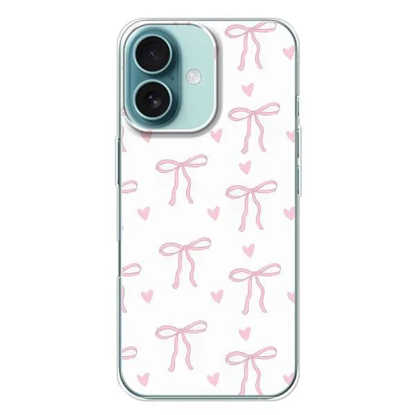 Чехол с принтом «Маленькие бантики» для iPhone 16 Plus