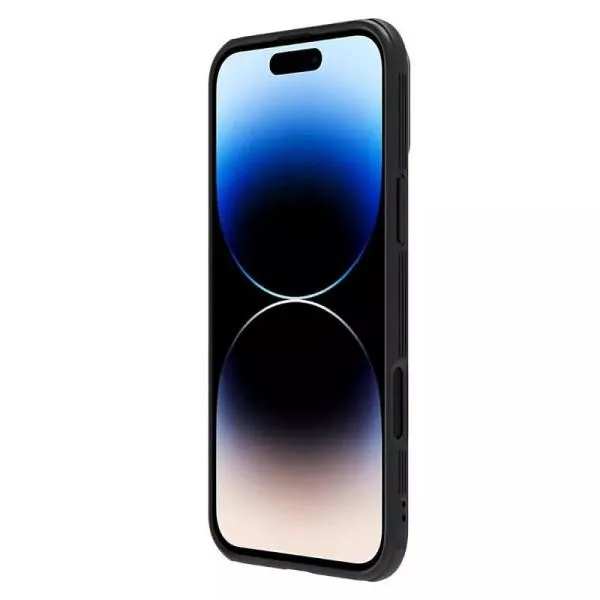 Карбонова накладка Nillkin CamShield Pro для Apple iPhone 16 Pro Max (6.9") — Чорний — фото 4 Карбонова накладка Nillkin CamShield Pro для Apple iPhone 16 Pro Max (6.9") — Чорний — фото 4