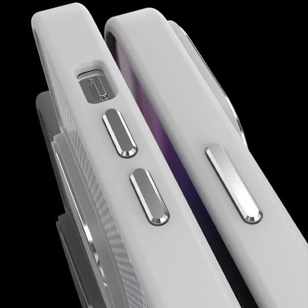 Чохол TPU+PC Carbon Mirage with MagSafe для Apple iPhone 16 Pro Max (6.9") — Сірий — фото 4 Чохол TPU+PC Carbon Mirage with MagSafe для Apple iPhone 16 Pro Max (6.9") — Сірий — фото 4