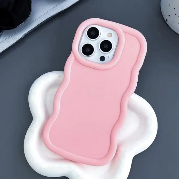Чехол TPU Ripple для Apple iPhone 16 Pro Max (6.9") — Розовый — фото 3