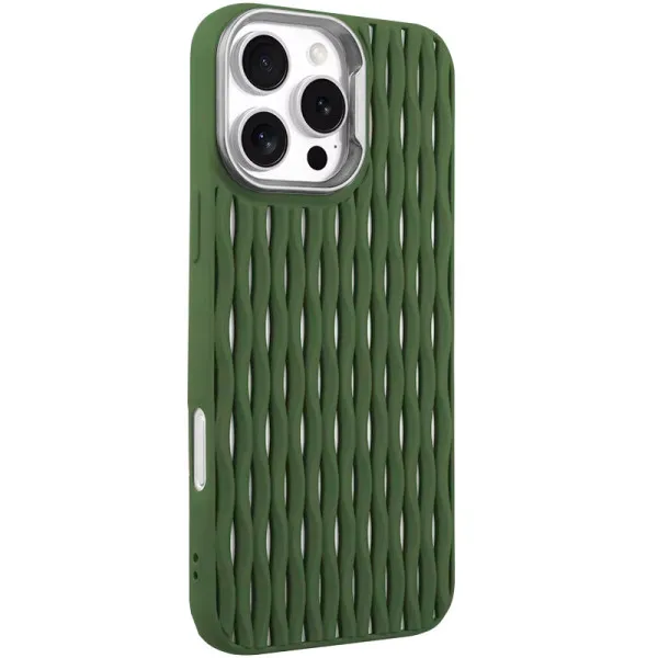 Чехол TPU Ribbio для Apple iPhone 16 Pro Max (6.9") — Зеленый — фото 1 Чехол TPU Ribbio для Apple iPhone 16 Pro Max (6.9") — Зеленый — фото 1