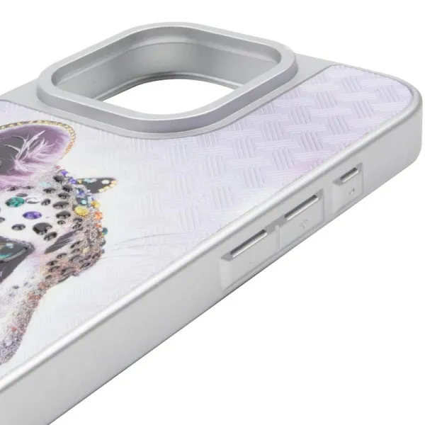 Чехол TPU+PC Crystal Hunt with Magnetic Fit для Apple iPhone 16 Pro Max (6.9") — Белый — фото 2