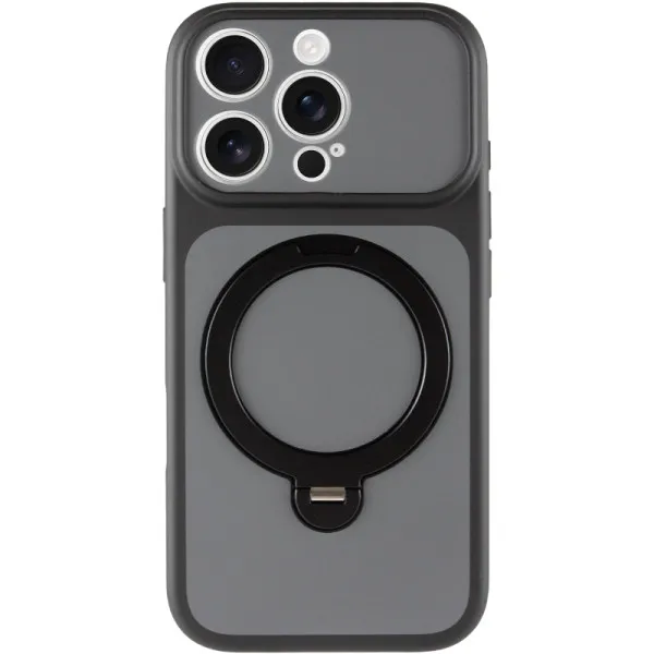 Чохол Ummi Full Camera with Magnetic Fit HQ Ring для Apple iPhone 16 Pro Max (6.9") — Чорний — фото 1 Чохол Ummi Full Camera with Magnetic Fit HQ Ring для Apple iPhone 16 Pro Max (6.9") — Чорний — фото 1