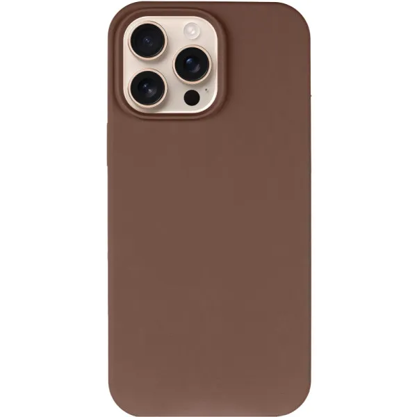 Чехол Silk Full Protective (AA) NO LOGO для Apple iPhone 16 Pro Max (6.9") — Коричневый — фото 2 Чехол Silk Full Protective (AA) NO LOGO для Apple iPhone 16 Pro Max (6.9") — Коричневый — фото 2